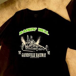 Brandy Melville long sleeve raisin hell top